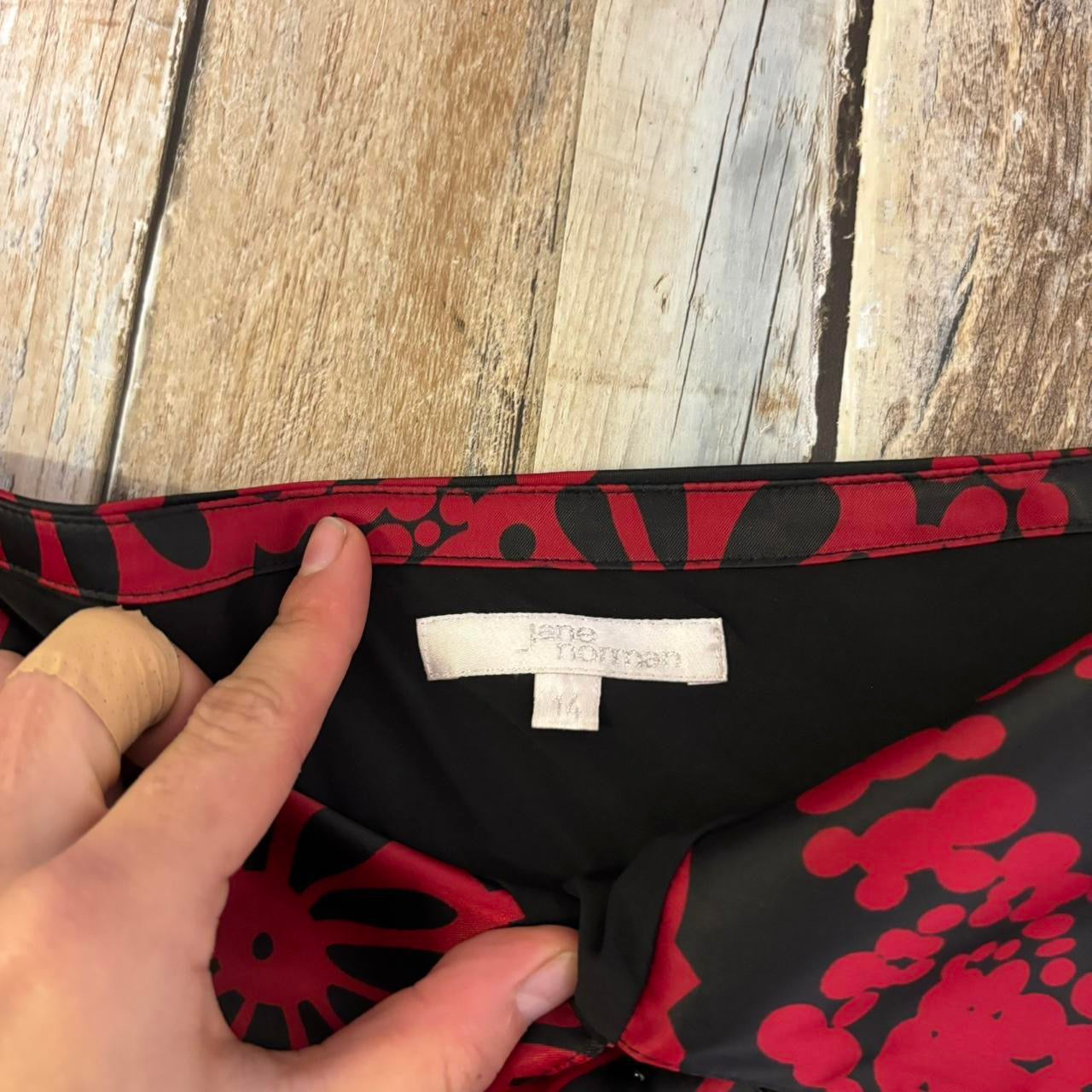 Y2K Jane Norman maxi dress satin floral halterneck black fed uk 14